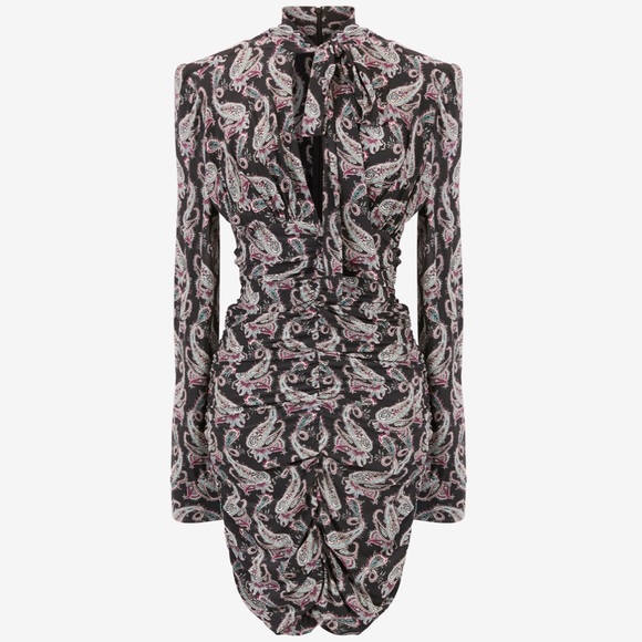 Isabel Marant Linaziki Ruched Mini dress - Picture 11 of 12